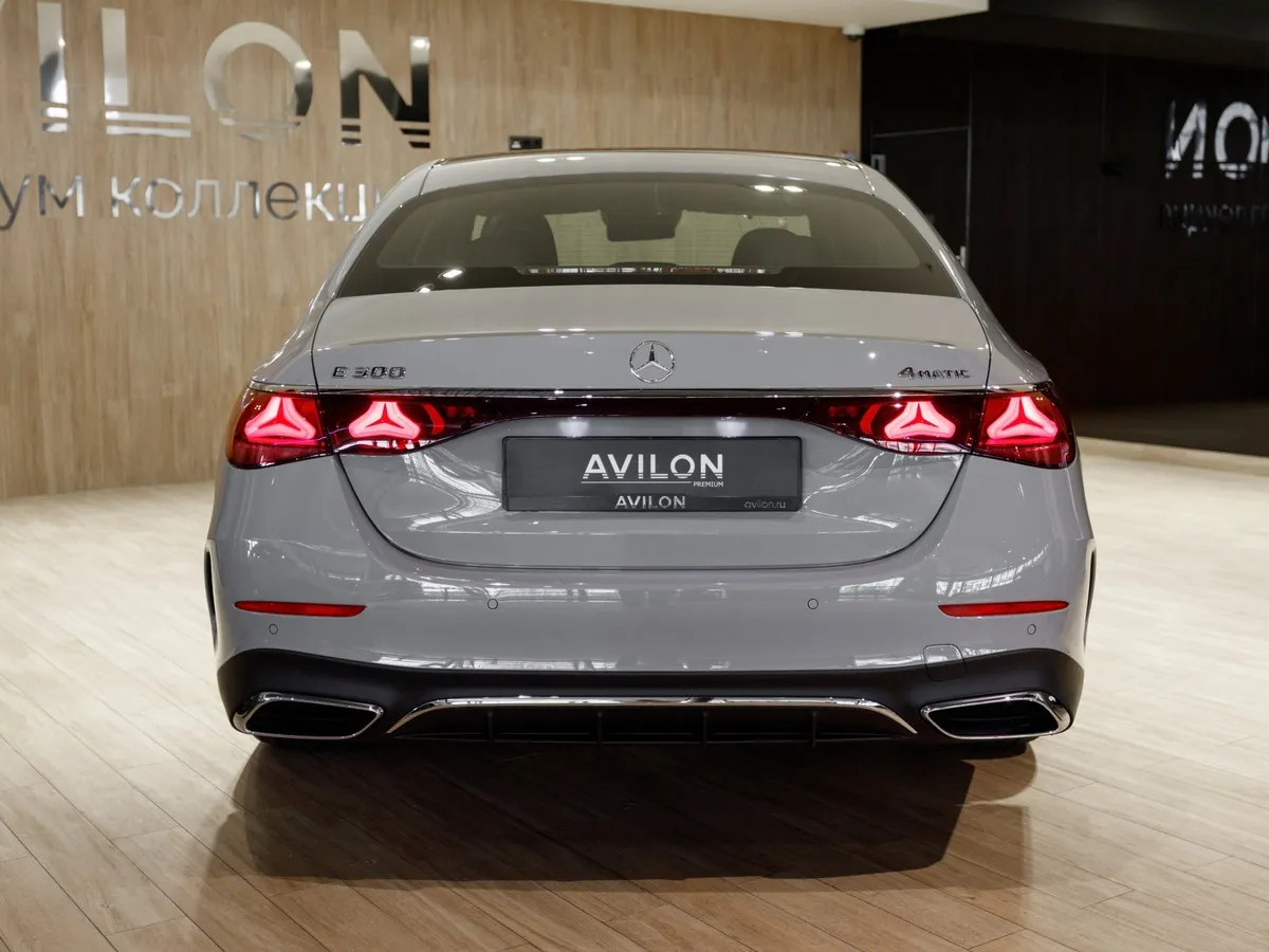 Mercedes-Benz E-Класс E 300 4MATIC (258 л.с.) Серый в АВИЛОН. Слайд №3