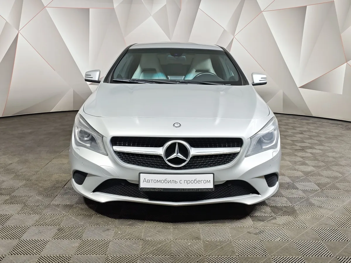Mercedes-Benz CLA 200 7G-DCT (156 л.с.) Серебристый в АВИЛОН. Слайд №7