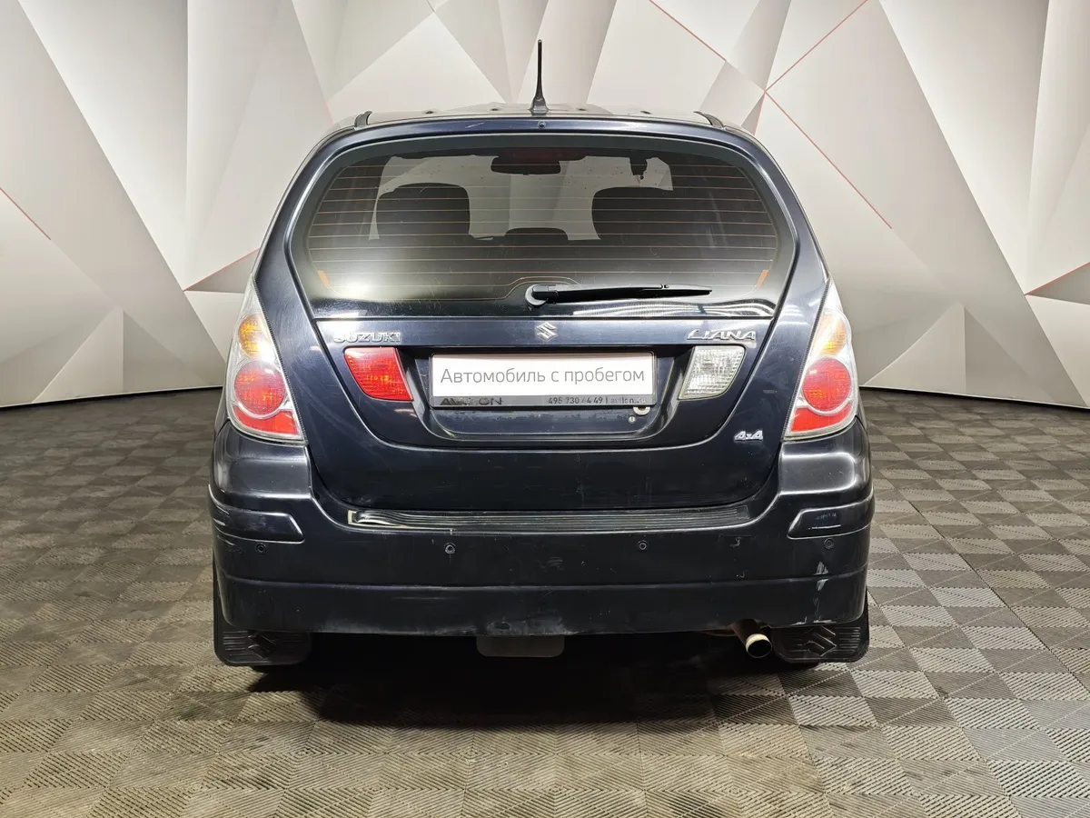 Suzuki Liana 1.6 MT 4WD (106 л.с.) Черный в АВИЛОН. Слайд №8