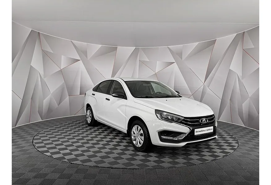 ВАЗ (Lada) Vesta 1.8 AMT (122 л.с.) Белый в АВИЛОН. Слайд №3