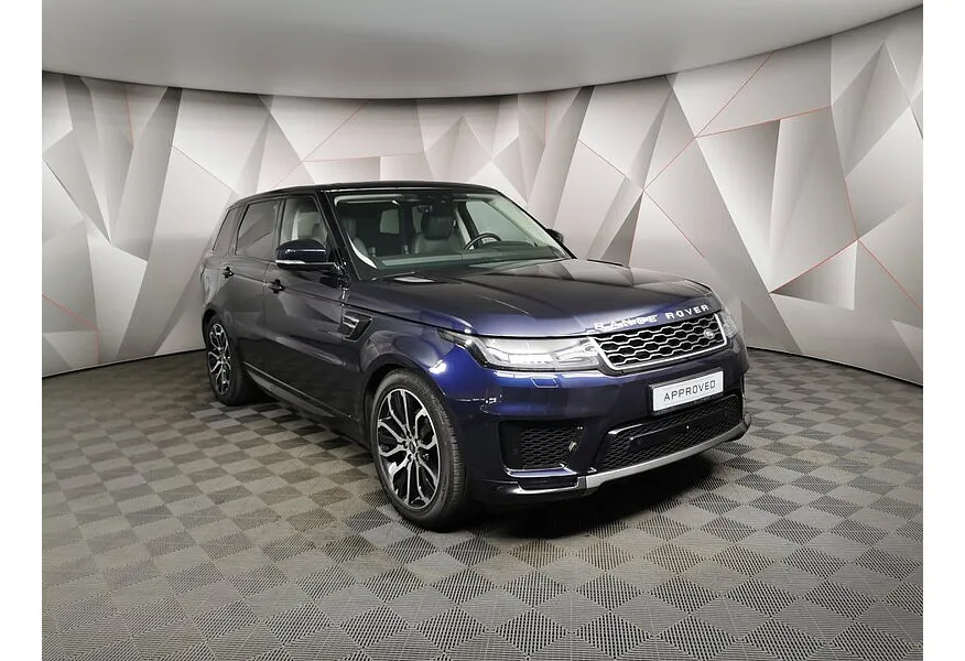 Land Rover Range Rover Sport 3.0 TDV6 AT AWD (249 л.с.) HSE Синий в АВИЛОН. Слайд №2