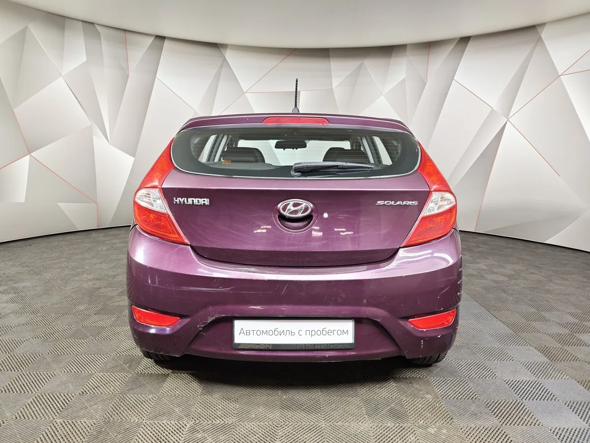 Hyundai Solaris 1.6 AT (123 л.с.) Active Фиолетовый в АВИЛОН. Слайд №8