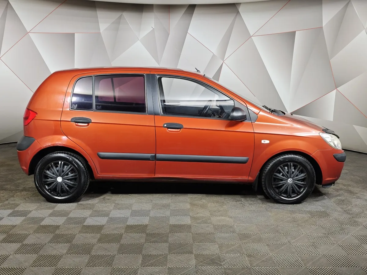 Hyundai Getz 1.4 MT (97 л.с.) Красный в АВИЛОН. Слайд №6