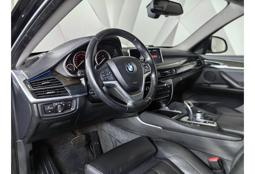 BMW X6 xDrive30d Steptroniс (249 л.с.) Base (Локальная сборка) Черный в АВИЛОН. Слайд №7