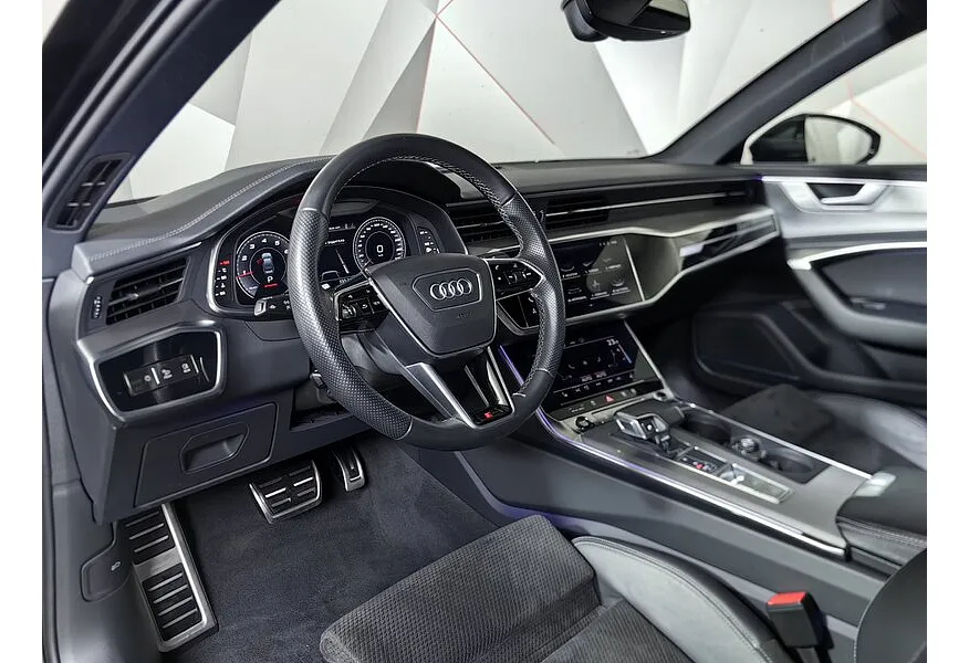 Audi A6 45 TFSI quattro S tronic (245 л.с.) Sport Черный в АВИЛОН. Слайд №19