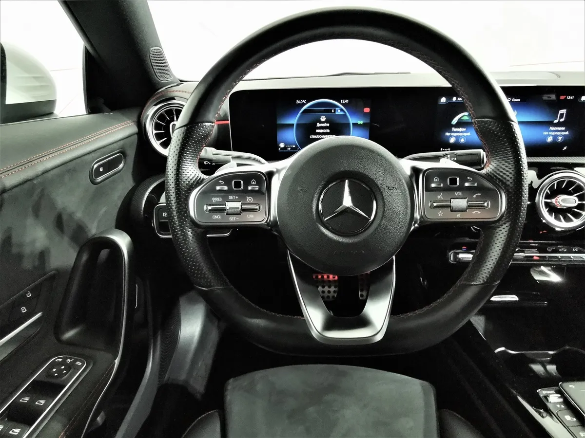 Mercedes-Benz CLA 200 7G-DCT (150 л.с.) Sport Белый в АВИЛОН. Слайд №19