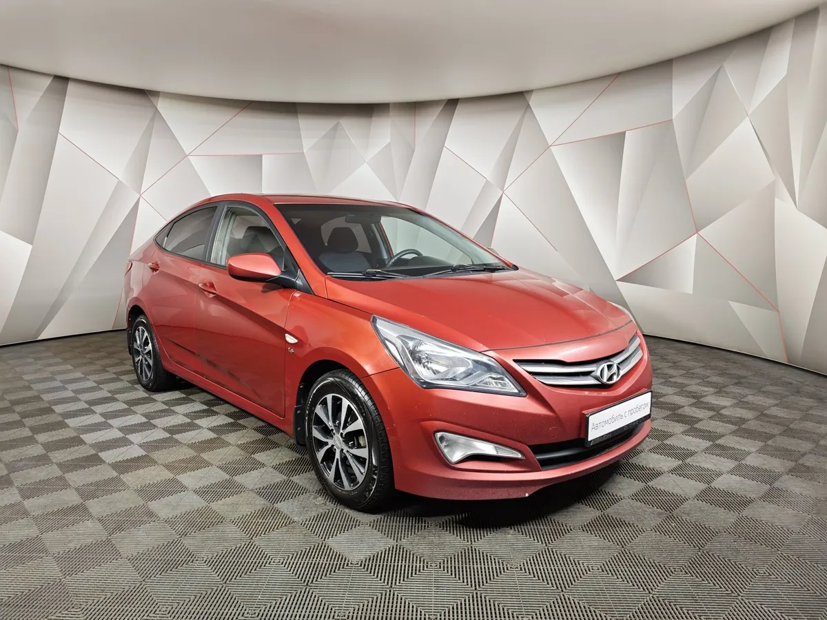 Hyundai Solaris 1.6 AT (123 л.с.) Comfort Красный в АВИЛОН. Слайд №3