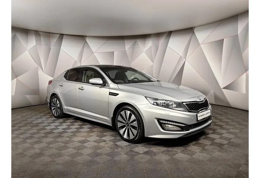 Kia Optima 2.4 MPI AT (180 л.с.) Premium Серебристый в АВИЛОН. Слайд №3
