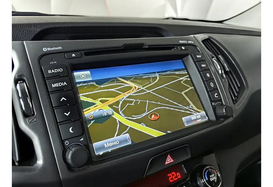 Kia Sportage 2.0 AT 4WD (150 л.с.) Luxe Коричневый в АВИЛОН. Слайд №21