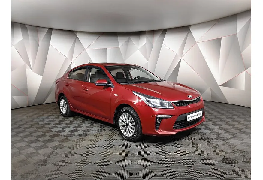 Kia Rio 1.6 MT (123 л.с.) Красный в АВИЛОН. Слайд №3