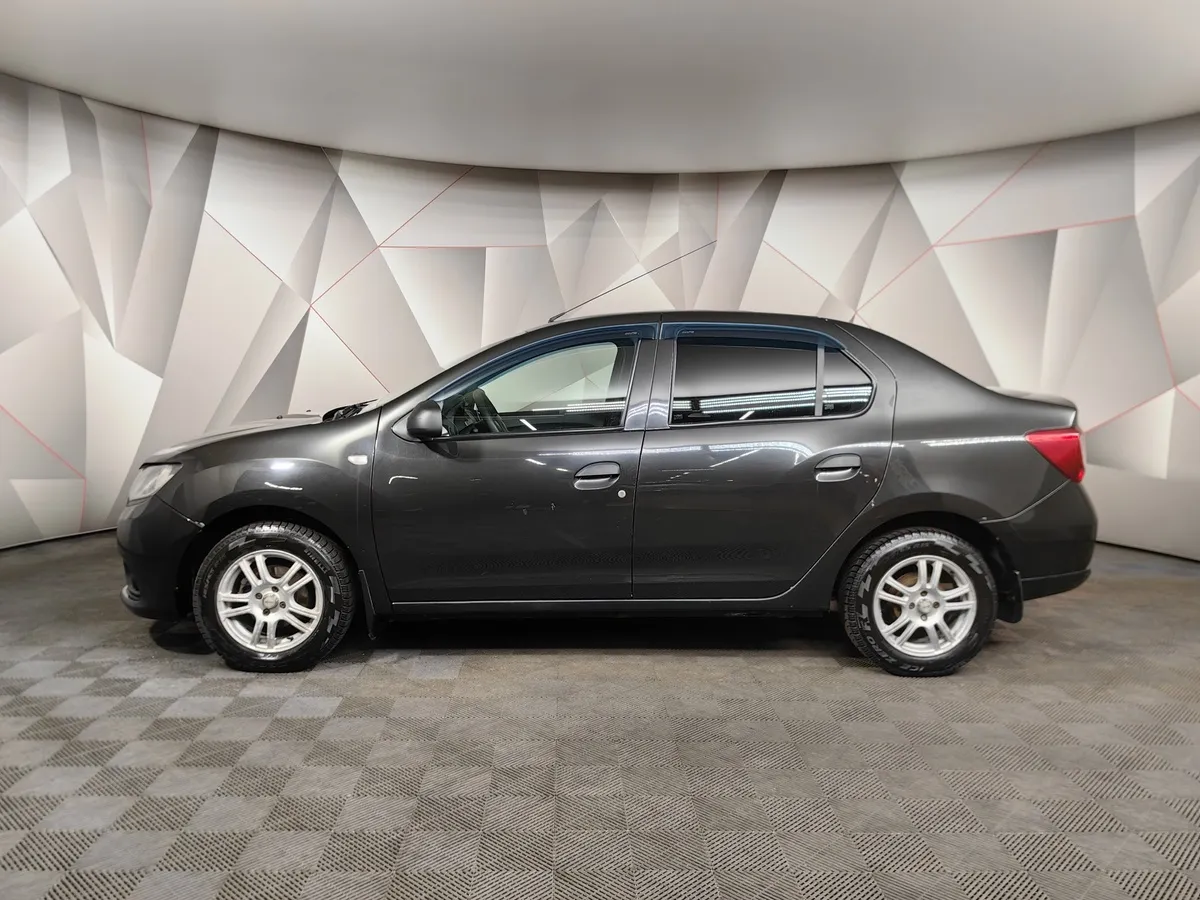 Renault Logan 1.6 MT (82 л.с.) Черный в АВИЛОН. Слайд №5