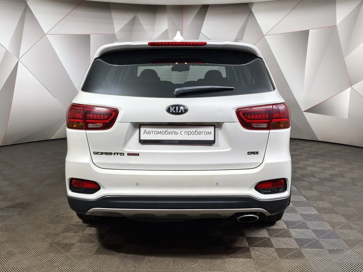Kia Sorento 2.2 D AT AWD (5 мест) (200 л.с.) Prestige Белый в АВИЛОН. Слайд №8