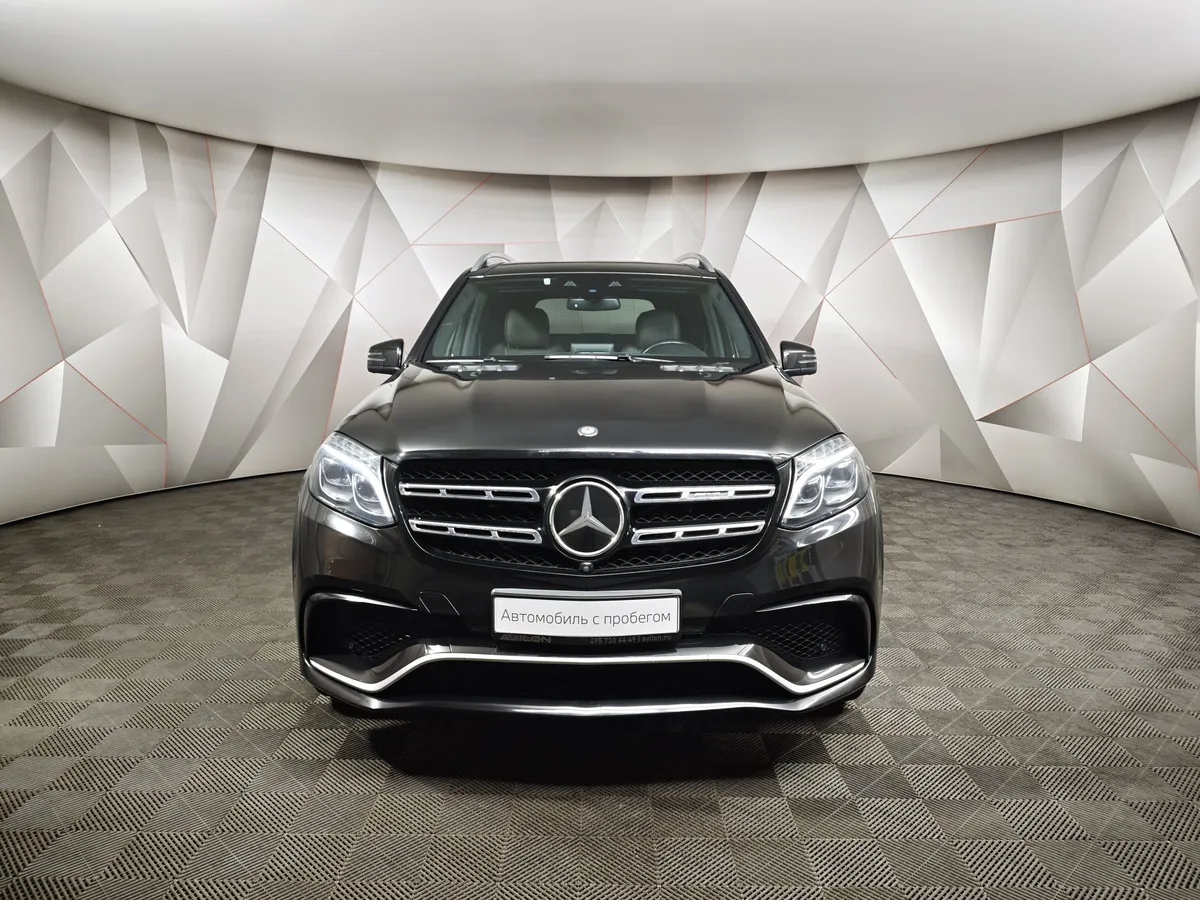 Mercedes-Benz GLS 63 4MATIC 7G-TRONIC PLUS (585 л.с.) Черный в АВИЛОН. Слайд №7