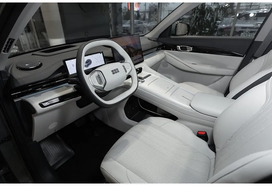 Geely EX5 AT (218 л.с.) Max Белый в АВИЛОН. Слайд №8