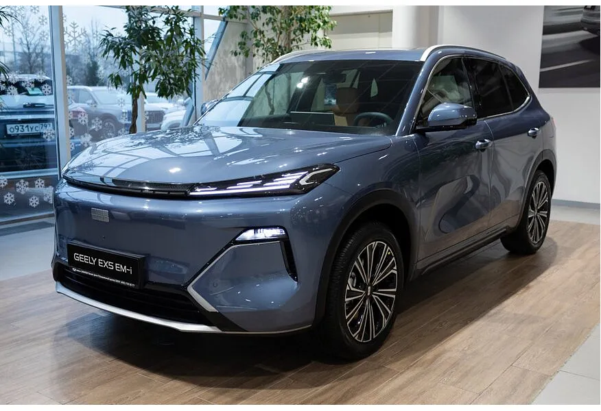 АВИЛОН - Geely EX5 EM-i 1.5 PHEV DHT FWD (218 л.с.) Max Синий - slide 9516363