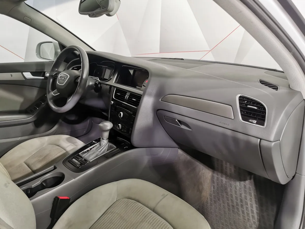Audi A4 1.8 TFSI multitronic (120 л.с.) Белый в АВИЛОН. Слайд №11