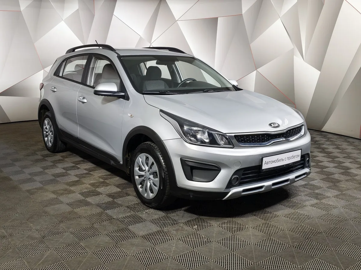 Kia Rio X-Line 1.4 AT (100 л.с.) Серый в АВИЛОН. Слайд №3