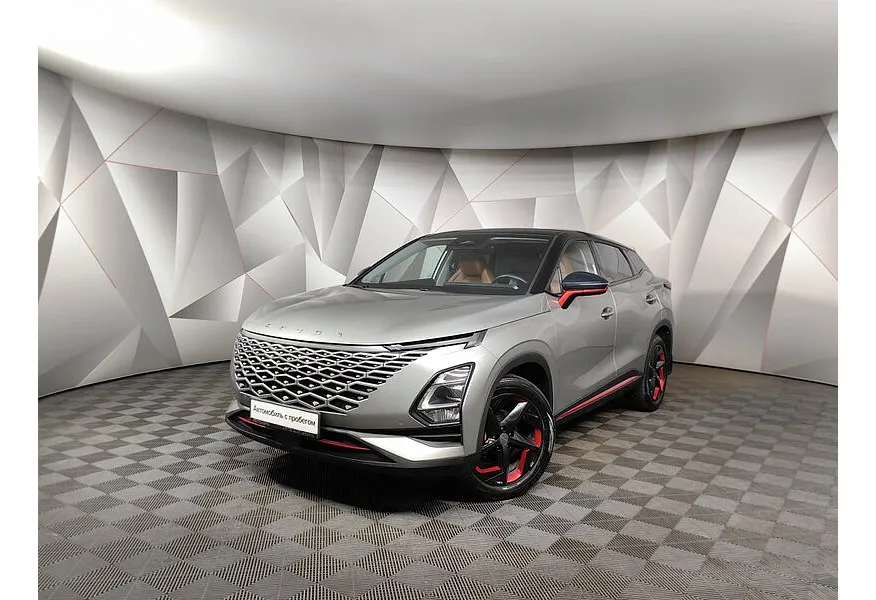 АВИЛОН - Omoda C5 1.5T CVT (147 л.с.) Ultimate (двухцветный, красные элементы экстерьера) Серебристый - slide 0