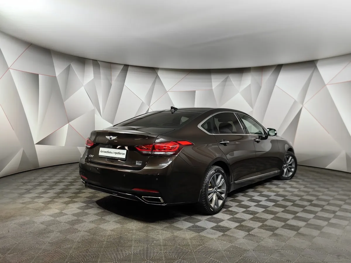 Genesis G80 2.0 AT AWD (197 л.с.) Advance Коричневый в АВИЛОН. Слайд №2