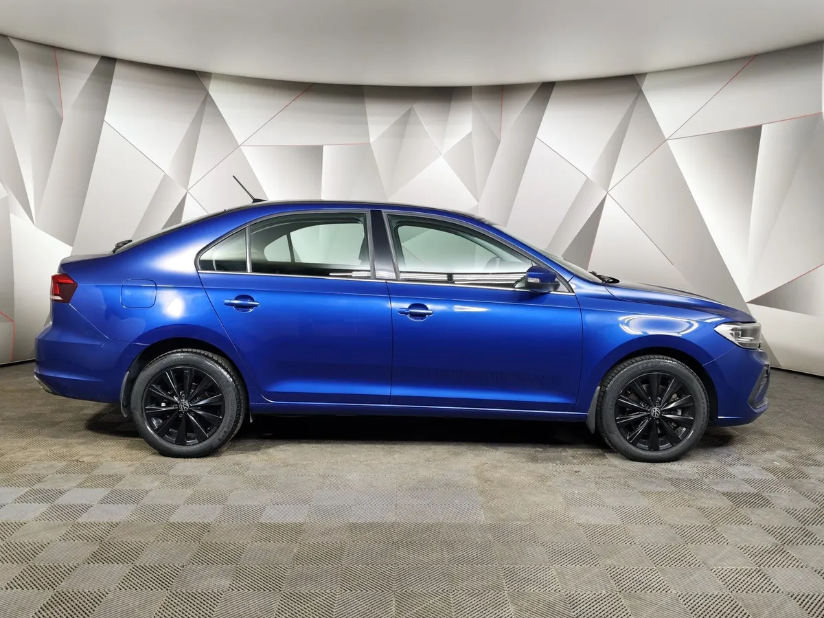 Volkswagen Polo 1.4 TSI DSG (125 л.с.) Highline Синий в АВИЛОН. Слайд №6