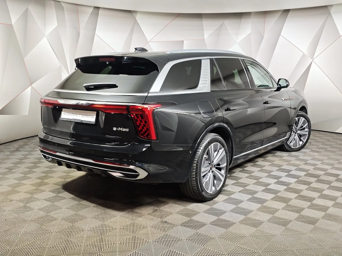 Hongqi E-HS9 AT 4WD (551 л.с.) 6 мест Делюкс Черный в АВИЛОН. Слайд №2