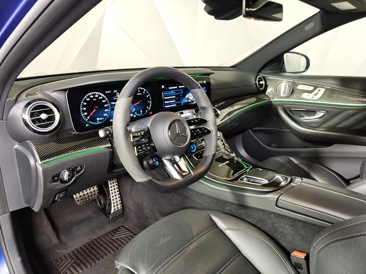 Mercedes-Benz E-Класс E 63 S AMG 4MATIC+ 9G-TRONIC (612 л.с.) Синий в АВИЛОН. Слайд №19