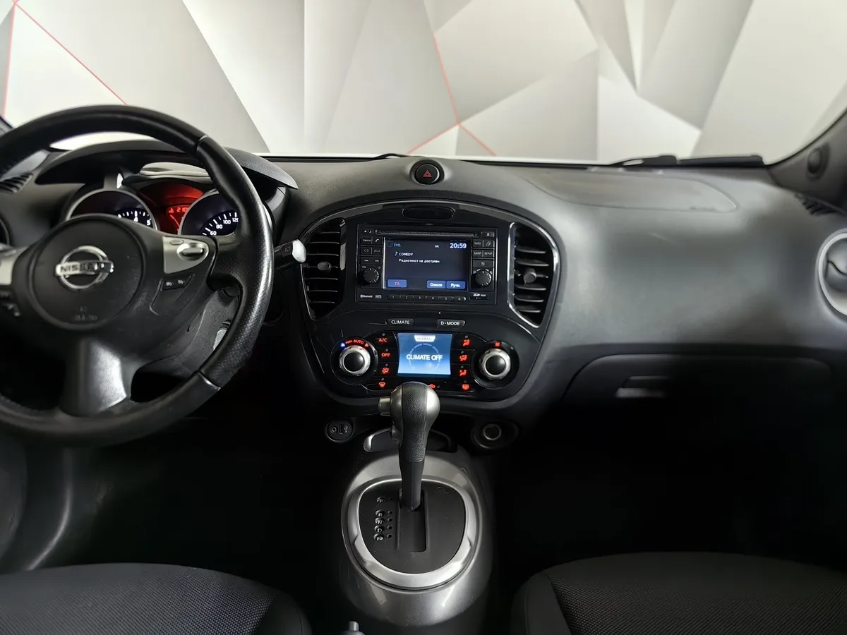 Nissan Juke 1.6 CVT (117 л.с.) Белый в АВИЛОН. Слайд №14