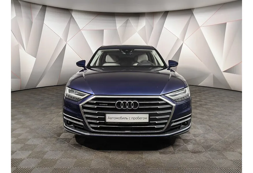 Audi A8 3.0 TFSI L tiptronic quattro (340 л.с.) Синий в АВИЛОН. Слайд №7