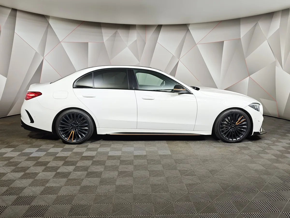Mercedes-Benz C-Класс C 200 4MATIC (197 л.с.) Sport Белый в АВИЛОН. Слайд №6