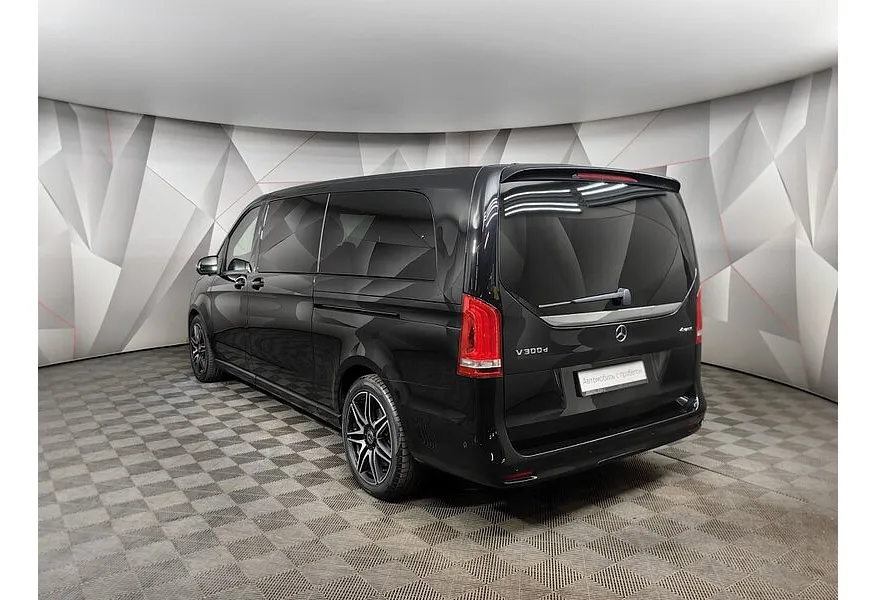 Mercedes-Benz V-Класс V 300 L3 4Motion 9G-Tronic (239 л.с.) Черный в АВИЛОН. Слайд №4