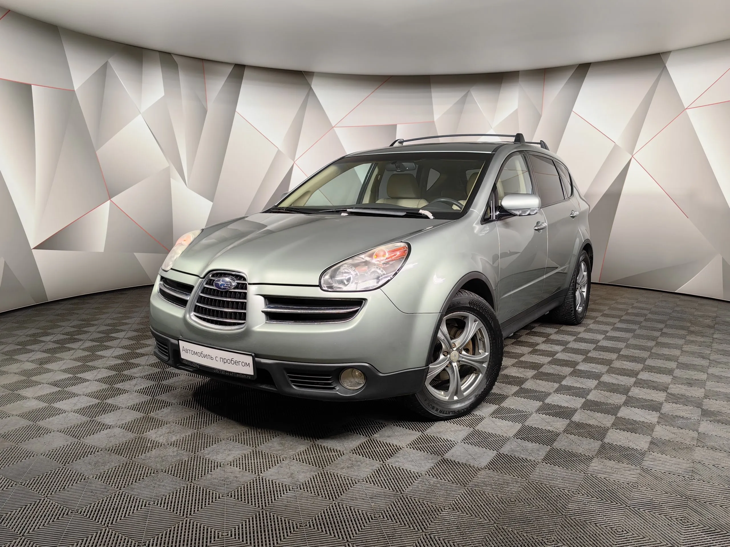 Subaru Tribeca 3.0 AT AWD (250 л.с.) Зеленый в Москве № ТИ-UY39584. Купить  Subaru Tribeca I Автомат Бензиновый с пробегом 199515 км. Цена 798000