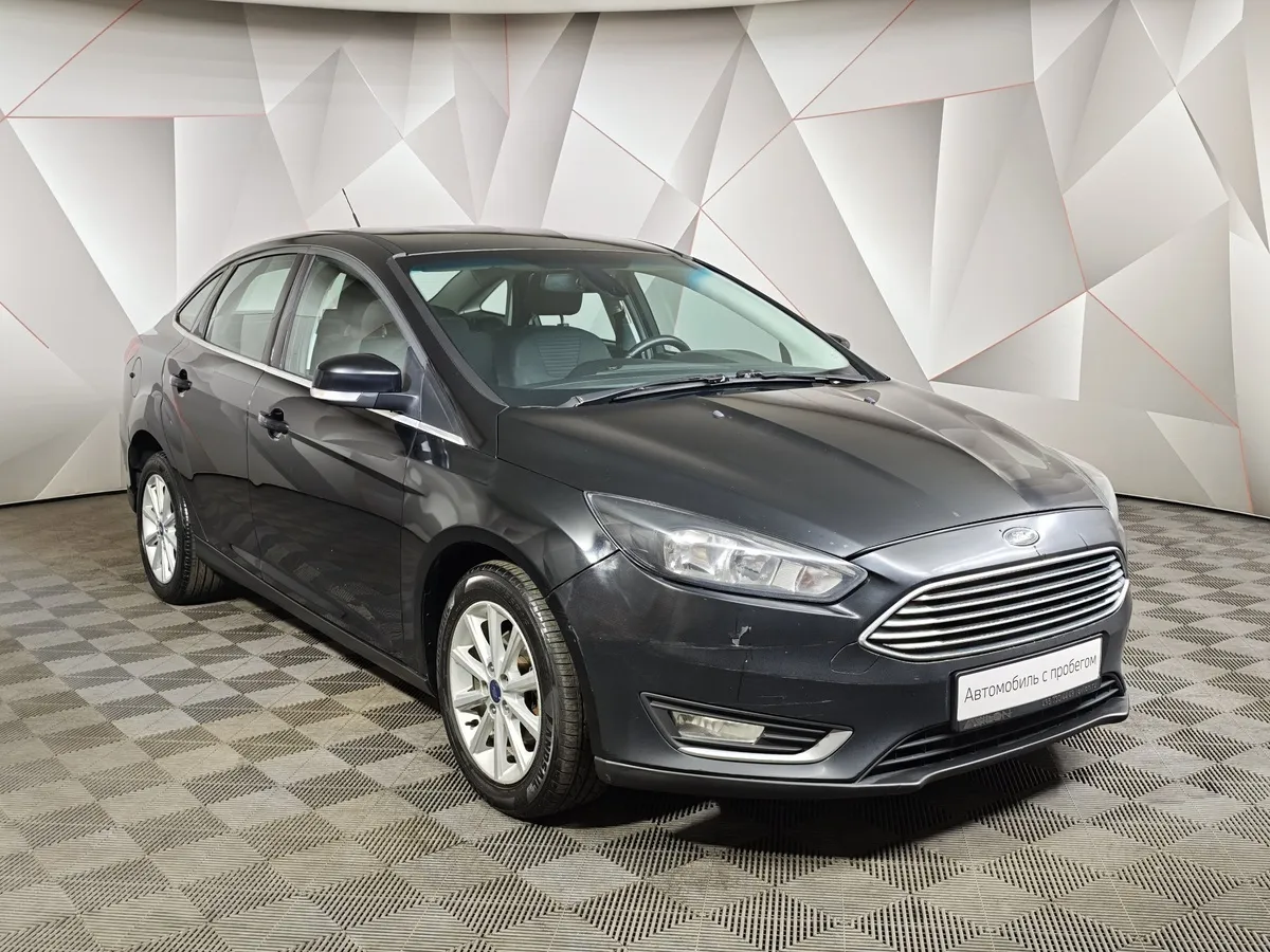 Ford Focus 1.5 EcoBoost AT (150 л.с.) Titanium Черный в АВИЛОН. Слайд №3