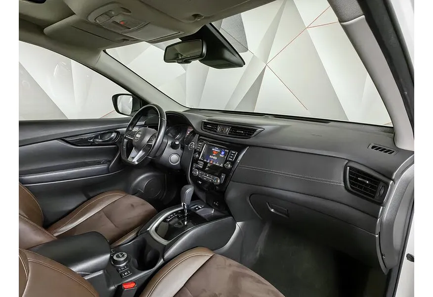 Nissan X-Trail 2.5 CVT AWD (171 л.с.) Белый в АВИЛОН. Слайд №13