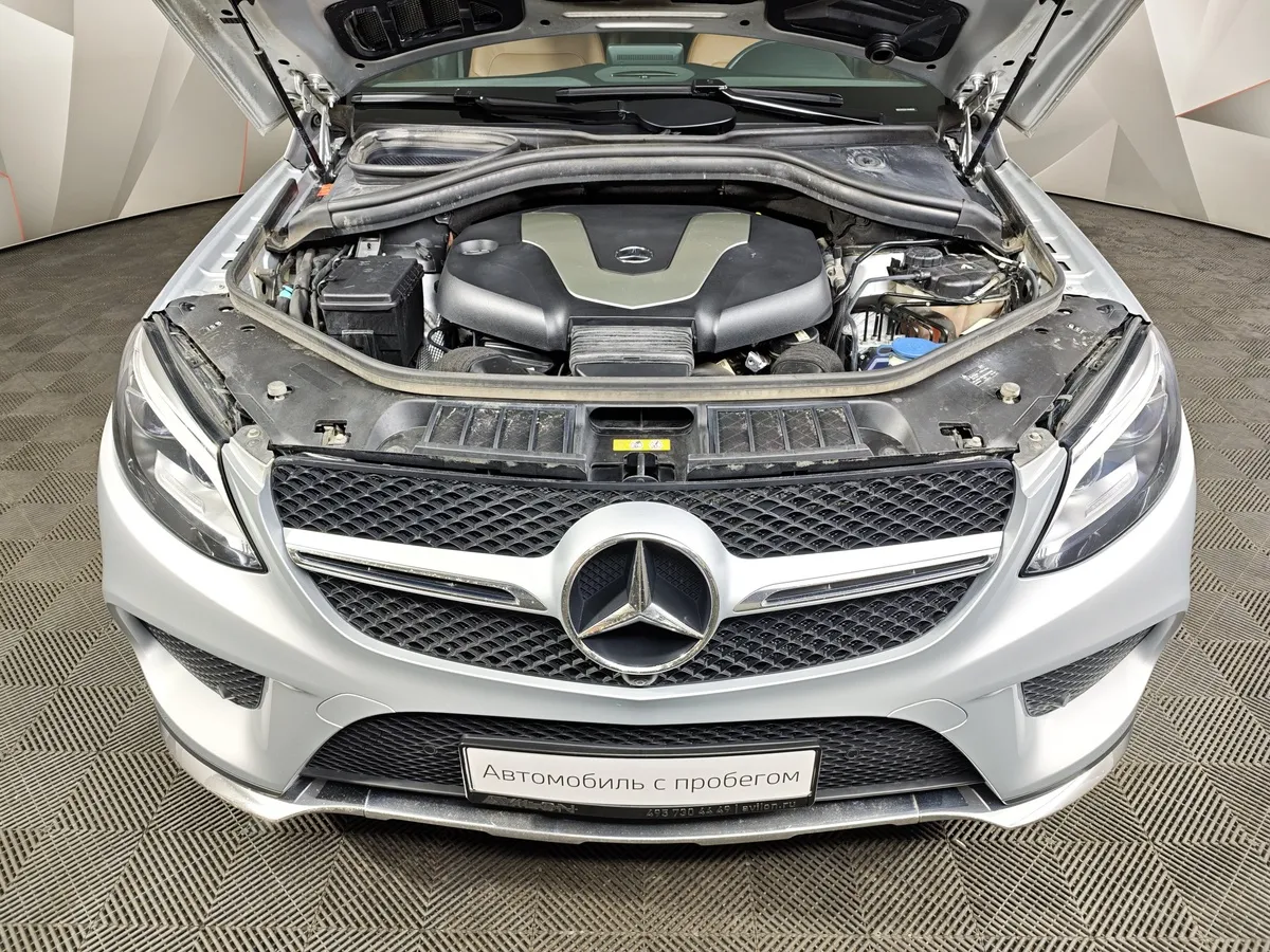 Mercedes-Benz GLE 350 d 4MATIC 9G-TRONIC (249 л.с.) Grand Edition Серебристый в АВИЛОН. Слайд №10