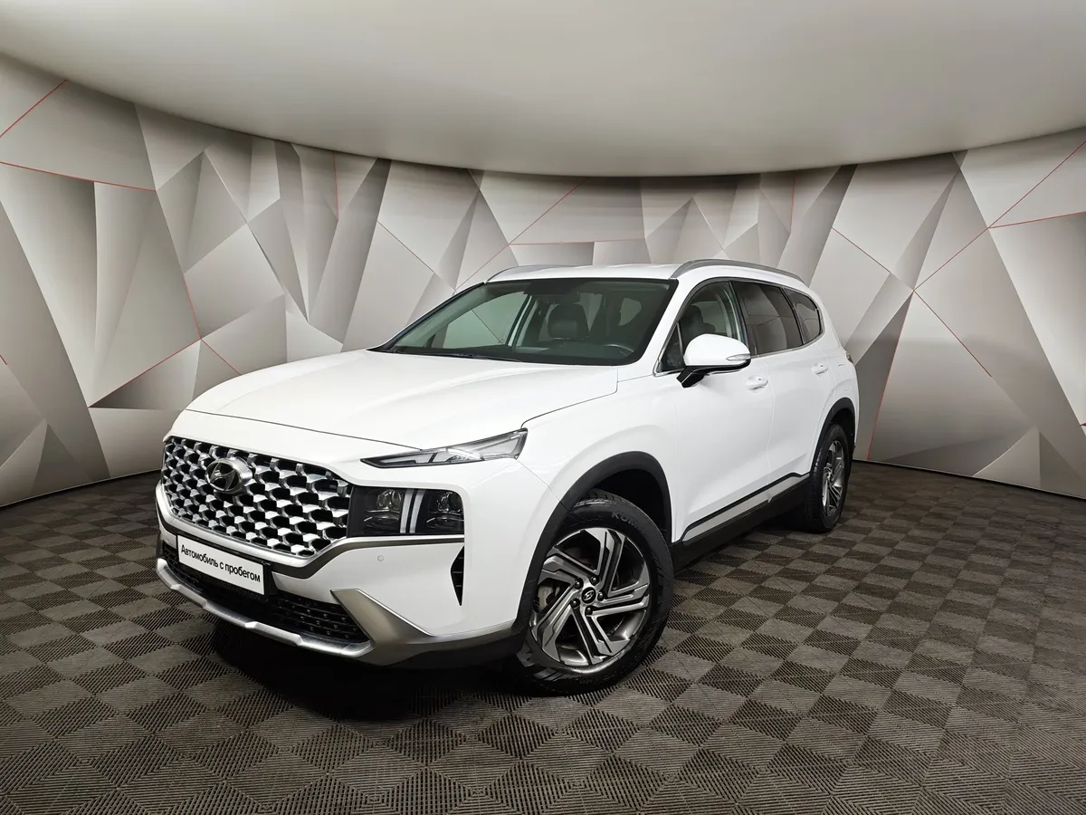 АВИЛОН - Hyundai Santa Fe 2.2 CRDi AWD 8AT (200 л.с.) Prestige Белый - slide 10040203