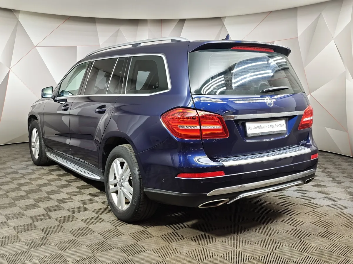 Mercedes-Benz GLS 400 4MATIC 9G-TRONIC (333 л.с.) Особая серия Синий в АВИЛОН. Слайд №4