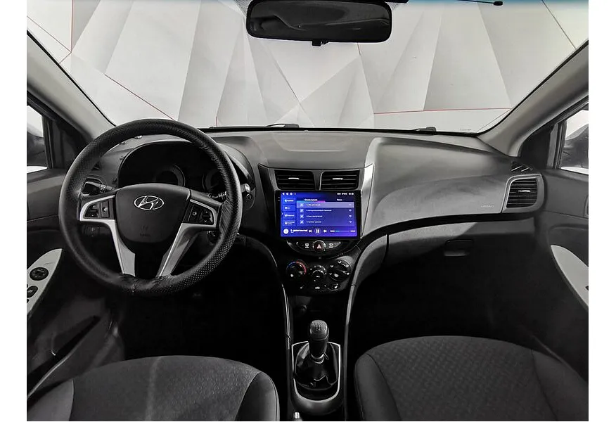 Hyundai Solaris 1.6 MT (123 л.с.) Active Голубой в АВИЛОН. Слайд №14