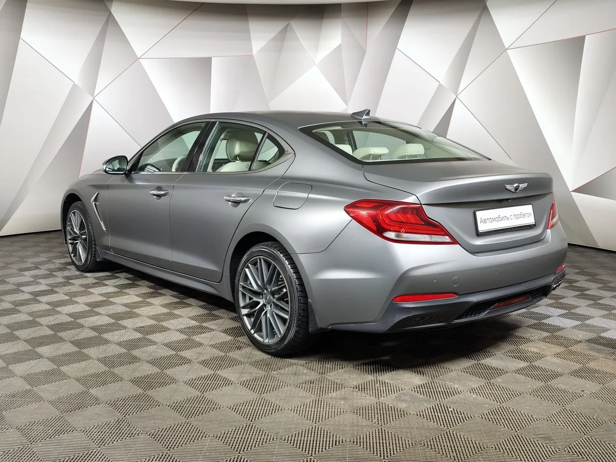 Genesis G70 2.0 T AT AWD (197 л.с.) Elegance Серый в АВИЛОН. Слайд №4