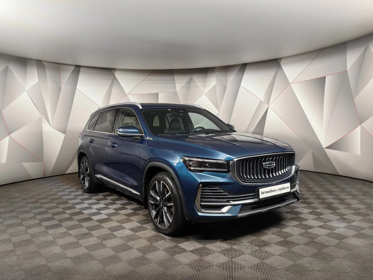 Geely Monjaro 2.0T 8AT 4WD (238 л.с.) Luxury Синий в АВИЛОН. Слайд №3