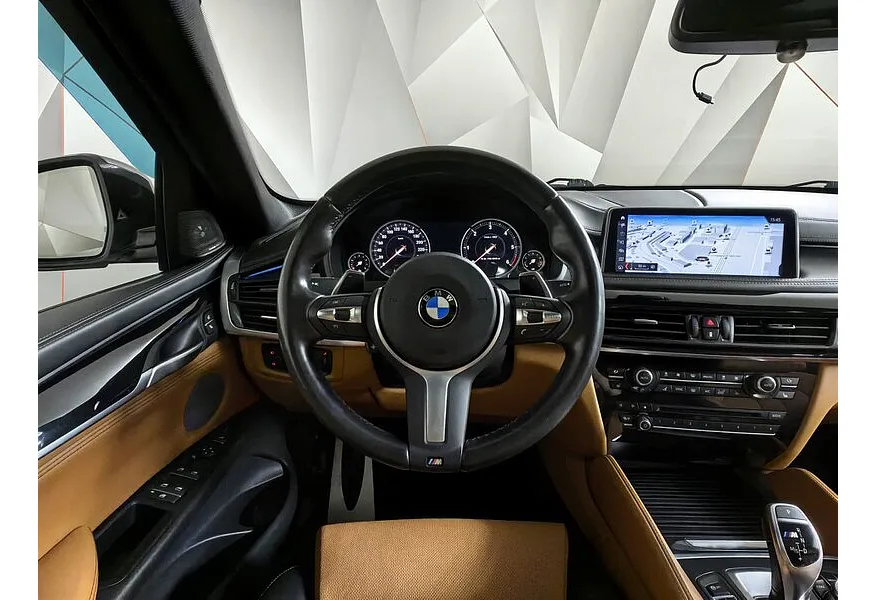 BMW X6 M50d Servotronic (381 л.с.) M Sport Белый в АВИЛОН. Слайд №15