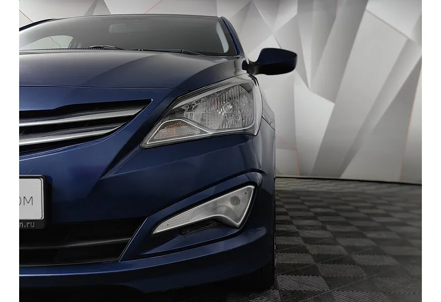 Hyundai Solaris 1.6 MT (123 л.с.) Comfort Синий в АВИЛОН. Слайд №10