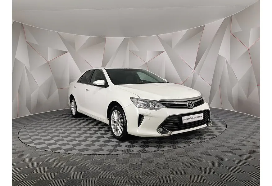Toyota Camry 3.5 AT (249 л.с.) Белый в АВИЛОН. Слайд №3 Toyota Camry 3.5 AT (249 л.с.) Белый в АВИЛОН. Слайд №3