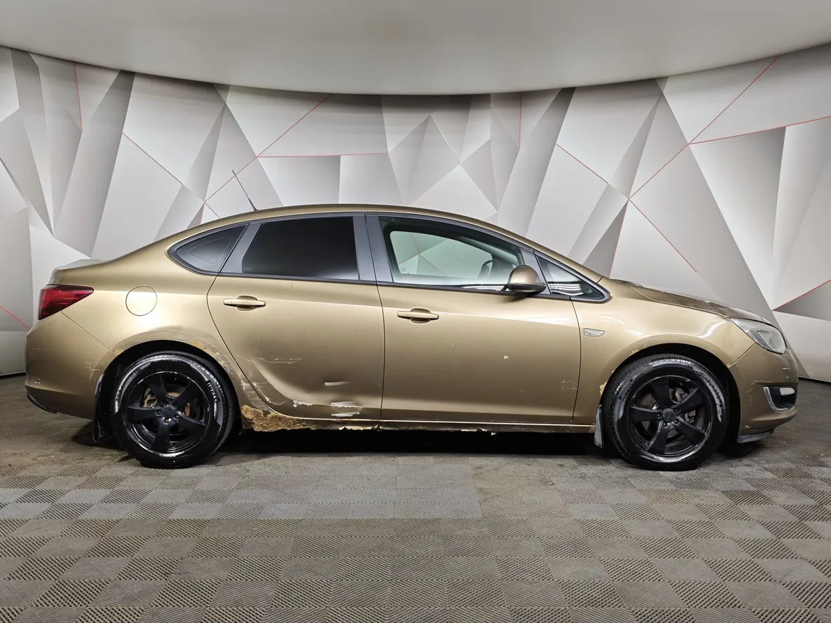 Opel Astra 1.4 Turbo AT (140 л.с.) Бежевый в АВИЛОН. Слайд №6