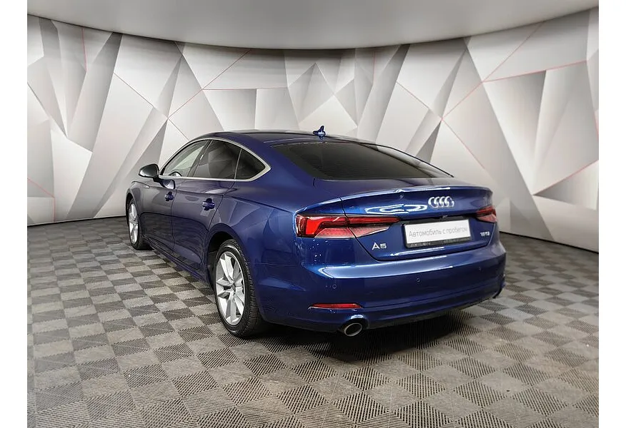 Audi A5 2.0 TFSI S tronic (190 л.с.) Синий в АВИЛОН. Слайд №4