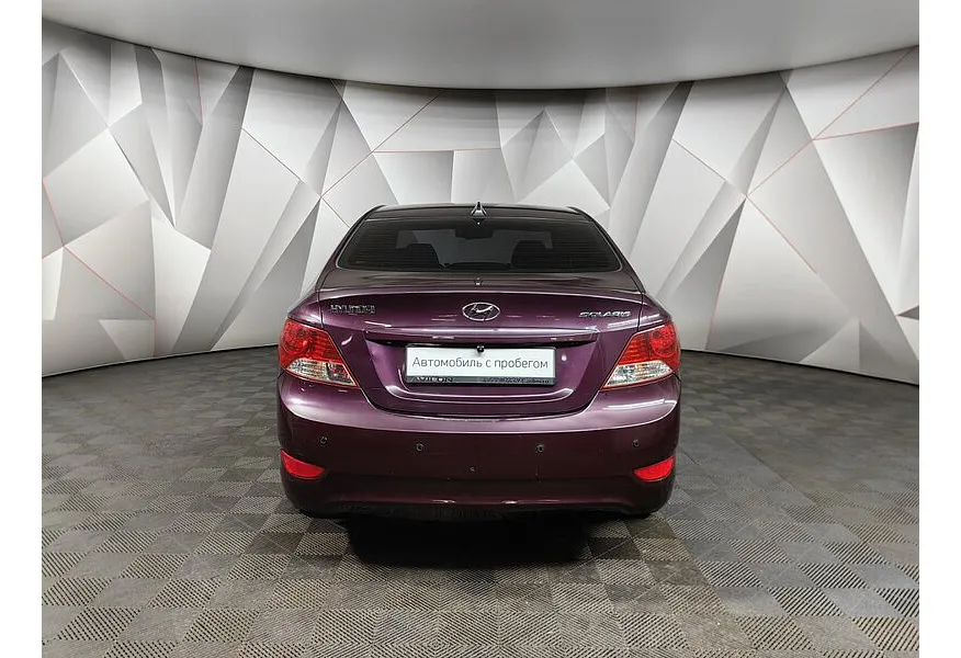 Hyundai Solaris 1.6 MT (123 л.с.) Optima Фиолетовый в АВИЛОН. Слайд №8