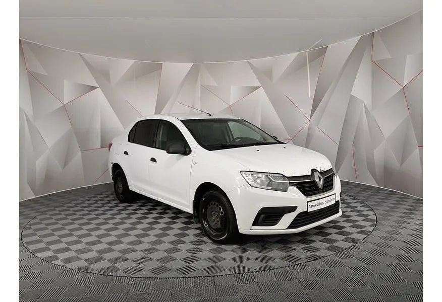 Renault Logan 1.6 MT (82 л.с.) Белый в АВИЛОН. Слайд №2