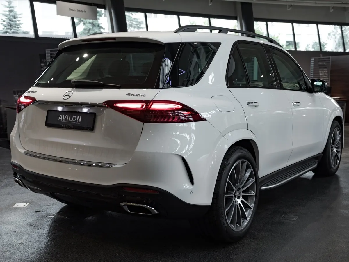 Mercedes-Benz GLE 450 4MATIC 9G-TRONIC (367 л.с.) Белый в АВИЛОН. Слайд №8