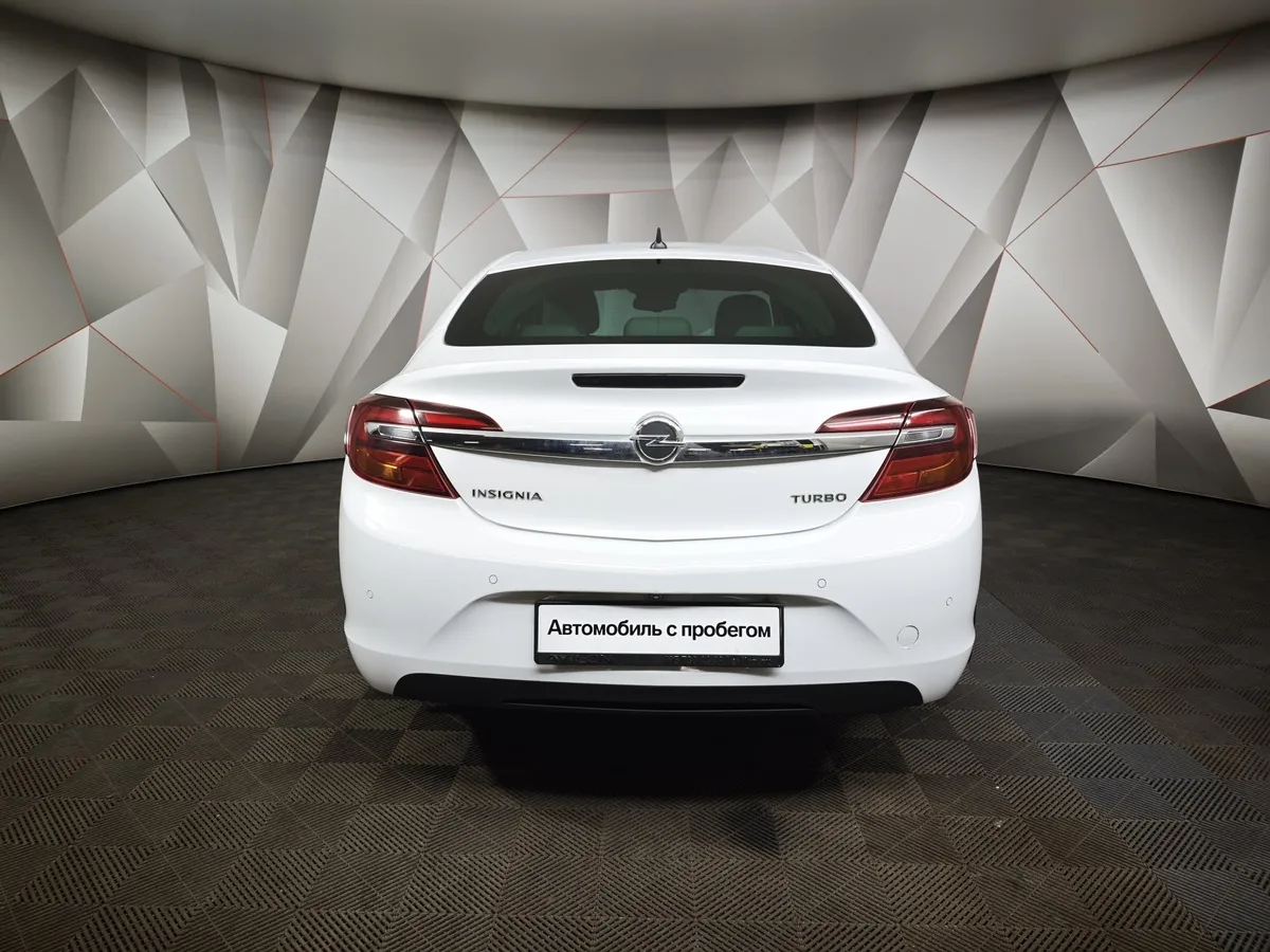 Opel Insignia 1.6 SIDI Turbo Ecotec AT (170 л.с.) Белый в АВИЛОН. Слайд №8