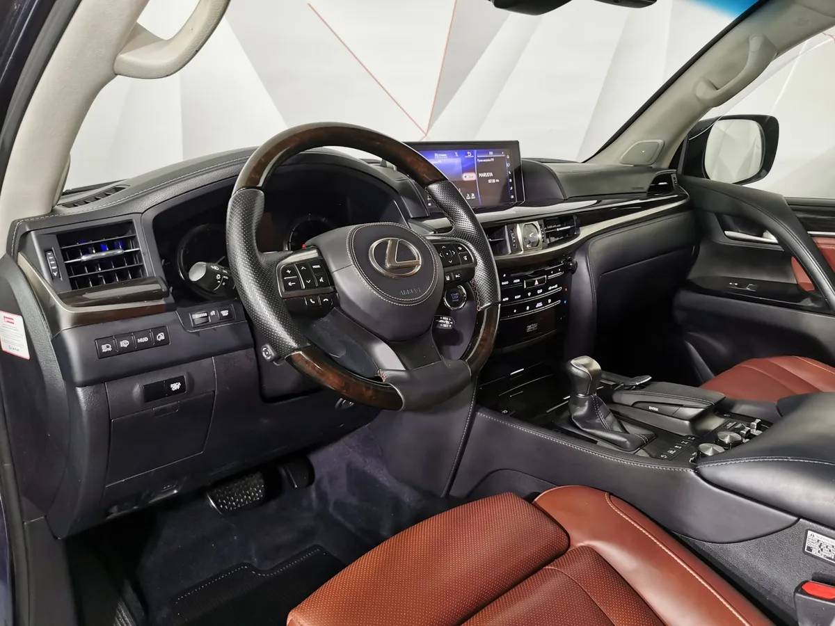 Lexus LX 570 AT (367 л.с.) Синий в АВИЛОН. Слайд №18