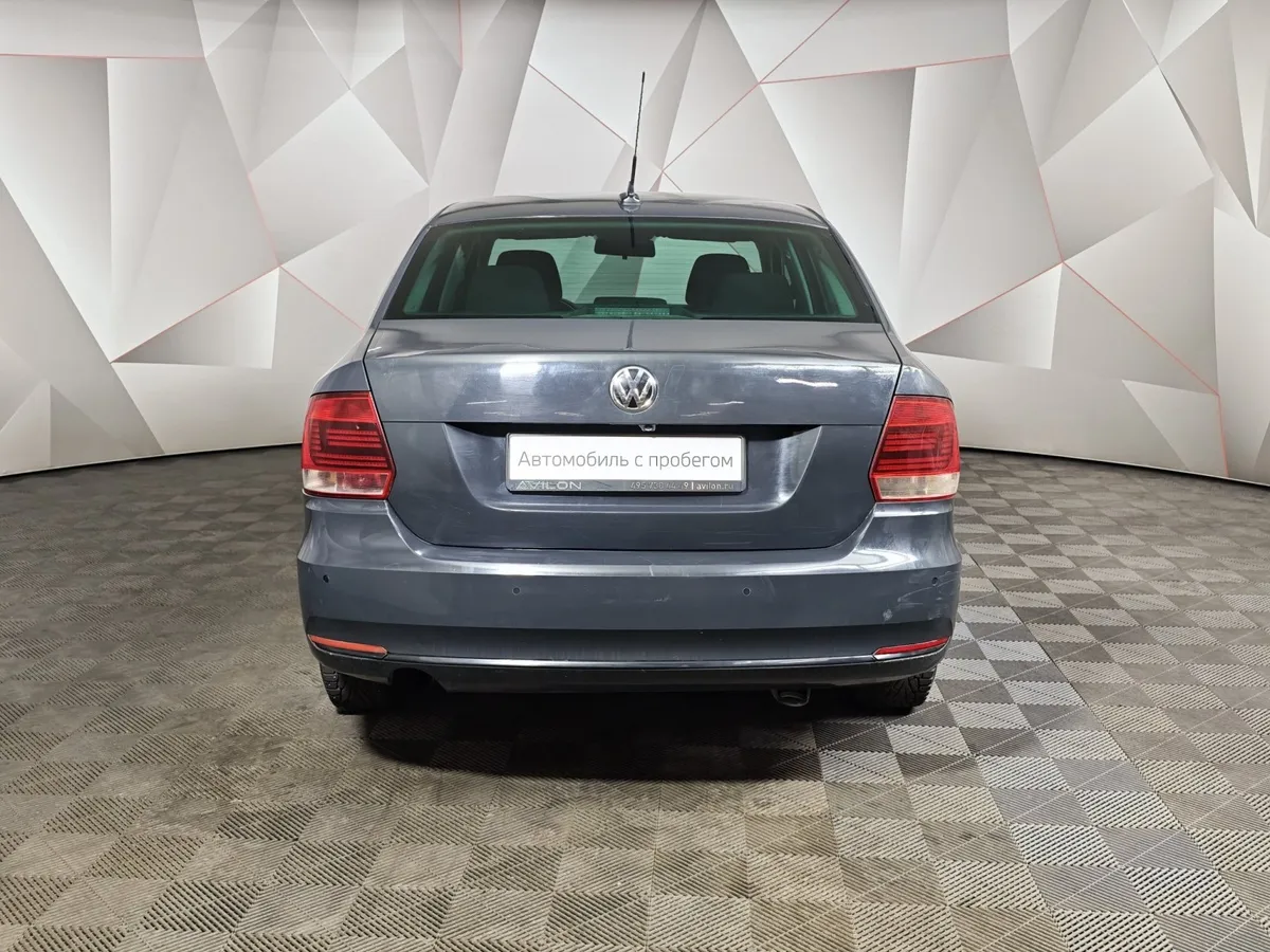 Volkswagen Polo 1.6 MPI AT (110 л.с.) Trendline Серый в АВИЛОН. Слайд №8